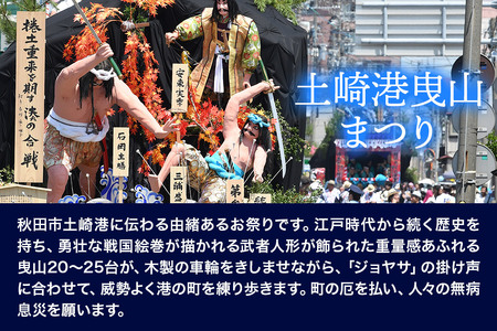 土崎港曳山まつり オリジナルTシャツ 大柄【ネイビー】Lサイズ