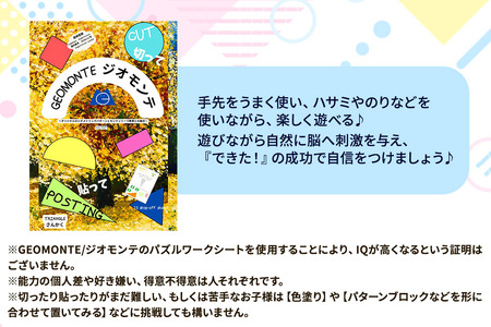 GEOMONTE ジオモンテ 幼児小学生教材 1冊25ページ
