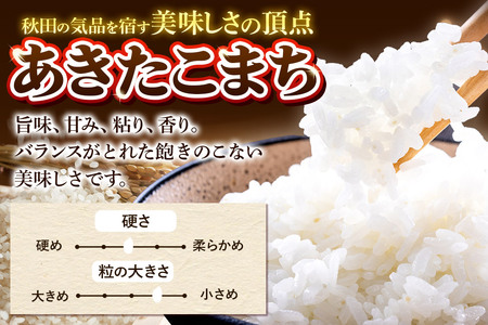 《令和7年産》《定期便7ヶ月》 米 あきたこまち 10kg（5kg×2袋） 【玄米】 秋田県産
