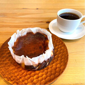 オリジナルブレンドコーヒー（2種×各3個）＆バスクチーズケーキ（4号×1台）セット