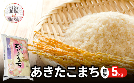 令和7年産 あきたこまち 精米 5kg 秋田県産 お米 米 ごはん ご飯 単一原料米  