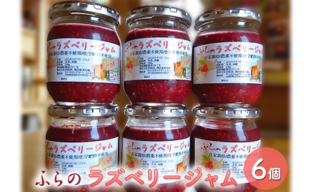 ふらのラズベリージャム(種あり)250g×6個