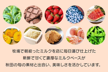 ジェラート いぶりがっこチーズ 約100g×8個