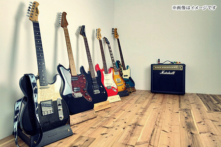 ギタースタンド 1本掛 エレキギターオフセットボディ用 【本体