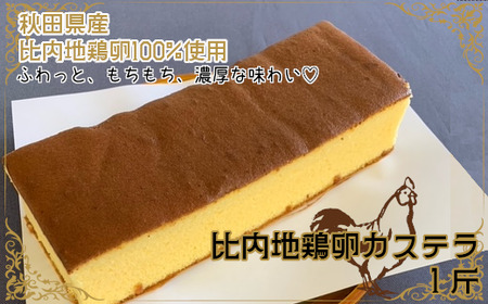 40P5603　比内地鶏卵カステラ