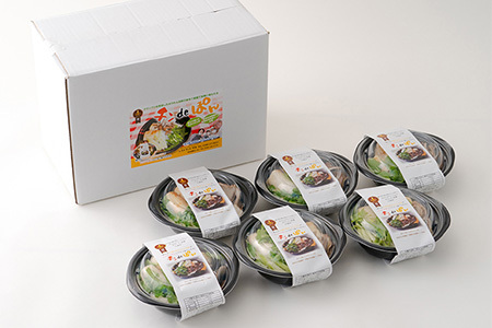 きりたんぽ鍋チンdeぽん(6コ入り) 【配送指定不可】 【105P1513】