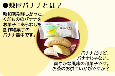 煉屋チョコバナナモナカと煉屋ミニバナナの食べ比べセット 各6個 60P5201