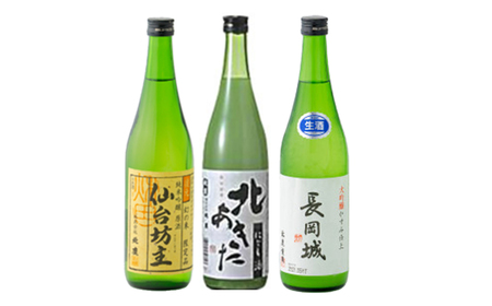 生産本数限定酒入り北鹿飲み比べ6本セット　【155P4002】