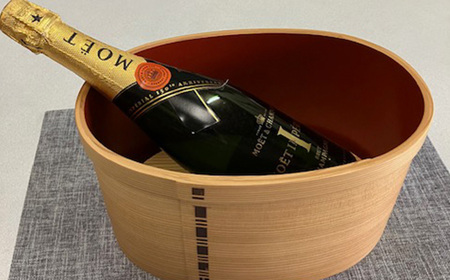 【大館曲げわっぱ】ぼとる・くーらー(内漆) 【1500P6001】