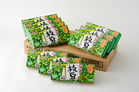 100P5601　秋田の枝豆（スナック）10箱（60袋入)