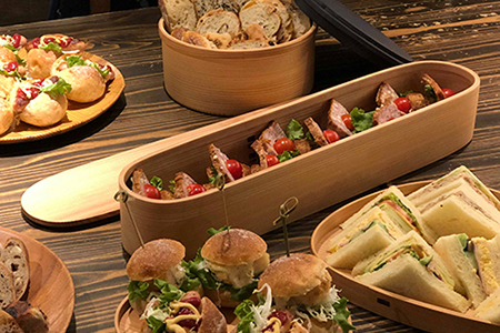 600P6002【大館曲げわっぱ】バゲットコンテナ 【配送日指定不可】