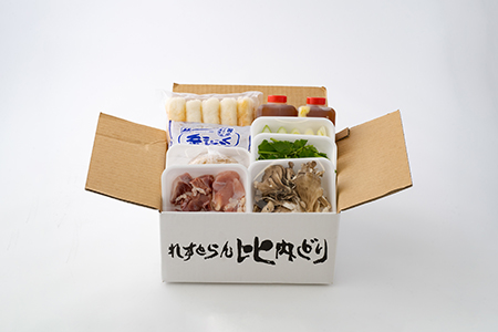 比内地鶏きりたんぽ鍋セット(2人前) 95P1502