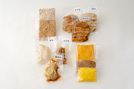 比内地鶏ステーキセット　【100P2816】