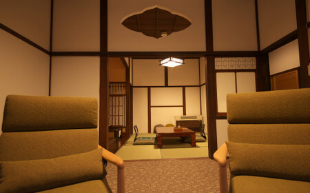 【特別室】日景温泉1泊2食付きペア宿泊券 1500P8403