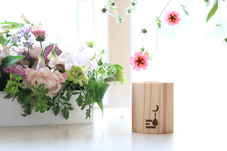 85P7302 十和田石と秋田杉のアロマディフューザー