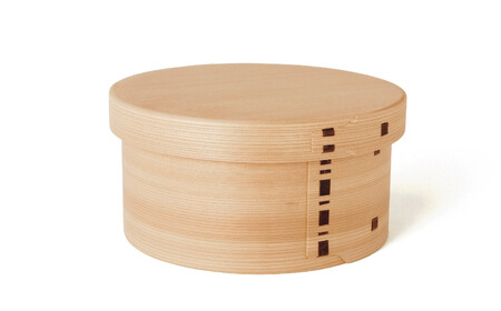 575P6002 【大館曲げわっぱ】おひつ七寸隅角（3合用） 【配送日指定