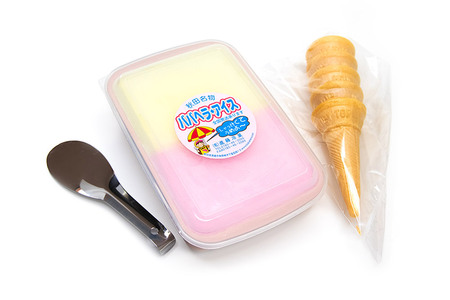 ババヘラ・メロンバラ盛りカップ&タッパアイスセット【進藤冷菓】 ご当地アイス