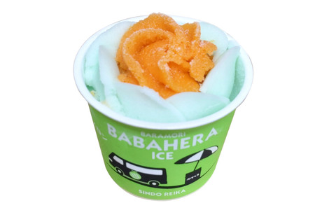 ババヘラ・メロンバラ盛りカップ&タッパアイスセット【進藤冷菓】 ご当地アイス