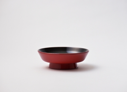 川連漆器 たなごころ 汁椀 小皿セット 漆器 漆器 【秋田県漆器工業協同組合】[B5-5402]