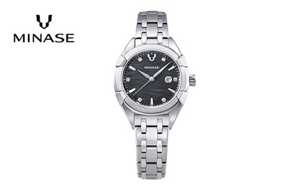 MINASE時計 Uruga31 ブレスレットタイプ（UG02-M01NGY-SSB） 腕時計 腕時計 【協和精工株式会社】[F11928]
