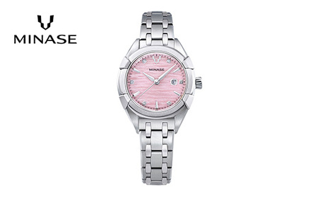 MINASE時計 Uruga31 ブレスレットタイプ（UG02-M01NPK-SSB） 腕時計 腕時計 【協和精工株式会社】[F11929]
