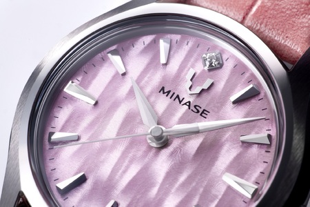 MINASE時計 LunaArch クロコベルトタイプ（UG01-LPKNPK-SSD） 腕時計 腕時計 【協和精工株式会社】[F11913]