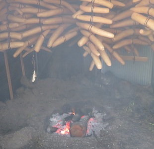 いぶり大根漬け 1本＋スライス2袋 農薬・添加物不使用 いぶりがっこ いぶりがっこ いぶりがっこ いぶりがっこ 【渡部 浩見】[B1-2105]