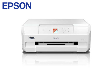 EPSON Colorio インクジェットプリンター EP-717A ホワイト インクジェット複合機 インクジェット エプソン ふるさと納税 プリンター コピー機 印刷 人気 ランキング 【(株)たなか】[Q9-14101]