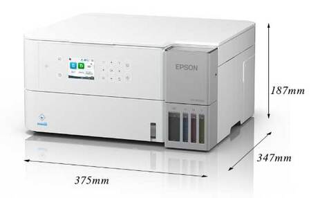 EPSON エコタンク搭載 インクジェットプリンター EW-M638T プリンター 複合機 コピー機 プリント 印刷 コピー 家庭用 プリンタ スキャン 【(株)たなか】[F14119]