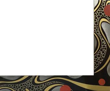 川連漆器×LED額縁【伝統と新しさの融合】慶流 漆器 漆器 【株式会社たなか】[F8202]