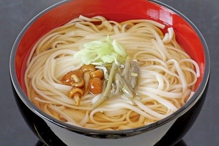 稲庭宝来うどん 2人前10袋 桐箱つゆ20袋付【稲庭宝泉堂】[H1101]