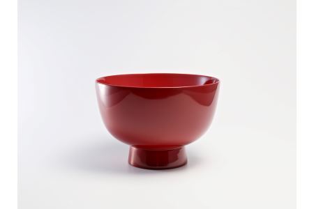 川連漆器 燻椀 IBURIWANCO 東福寺椀 朱 漆器 漆器 【秋田県漆器工業協同組合】[B2-5401]