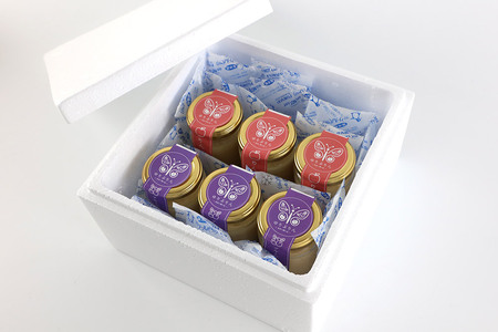 ゆりぷりん（ブルーベリー、りんご　各3個） 計6個入 洋菓子 デザート スイーツ