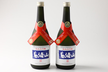 天寿酒造 日本酒 純米大吟醸 鳥海山 720ml × 2本 Kura Master 金賞受賞