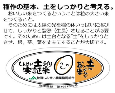 《新米予約》【白米】《1回のみお届け》5kg 令和7年産 ひとめぼれ 土作り実証米 秋田県産