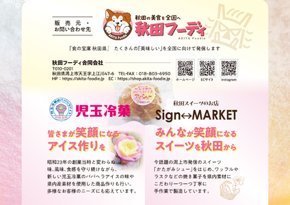 児玉冷菓のババヘラアイス アイシュー（アイス・シュークリーム）10個セット【秋田フーディ】