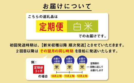 《先行予約》【6ヶ月定期便】精米 令和8年産 あきたこまち 10kg 白米