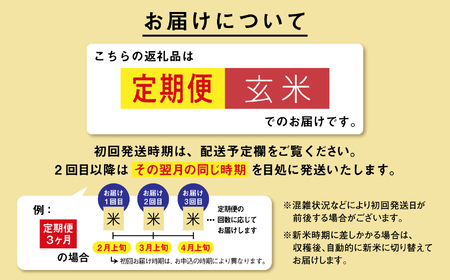《先行予約》【6ヶ月定期便】玄米 令和8年産 あきたこまち 5kg 玄米
