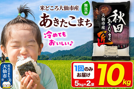 米 あきたこまち【無洗米】10kg（5kg×2袋）秋田県大仙市産 精米 令和7年産