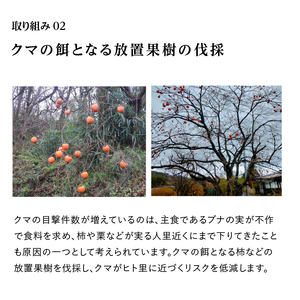 《クマといい距離プロジェクト》寄附のみ10,000円