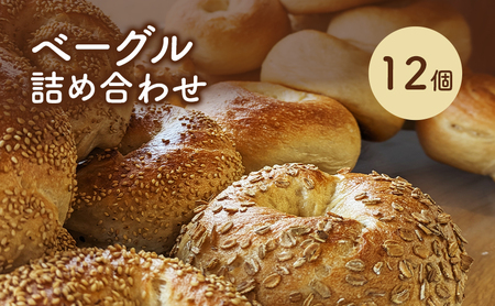 ベーグル詰め合わせ 12個 パン 国産 冷凍 ベーグル プレーン セット 詰合せ 詰め合わせ にかほ市 秋田 秋田県 24,500円