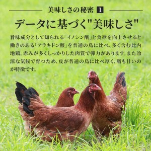 秋田県産 比内 地鶏 定期便 900g(150g×6袋×5ヶ月 計4.5kg 小分け もも ムネ 味付け無し）