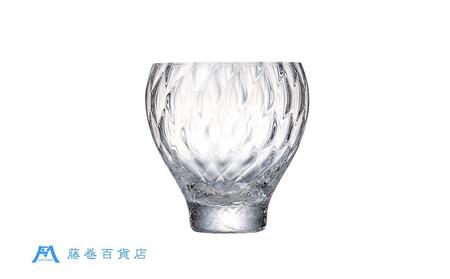 【藤巻百貨店】<深川硝子工芸>クリスタルグラス「GOKAN」クリア(OWAN WAVE)