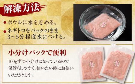 【2回定期便】ネギトロ まぐろたたき 合計1.6kg