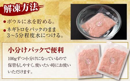 【2回定期便】ネギトロ まぐろたたき 合計1.8kg