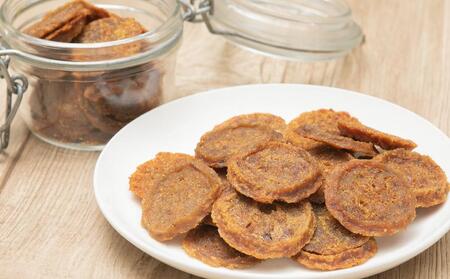 【犬のおやつ】厳選小樽産 宗八カレイ一夜干しコインチップ 135g (45g×3袋)