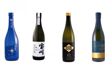 【小樽 田中酒造】純米大吟醸酒飲み比べセット(720ml×4本)