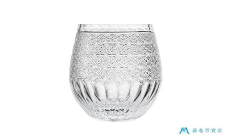 【藤巻百貨店】＜深川硝子工芸＞クリスタル 江戸切子 バルーングラス「透き」 グラス コップ 切子