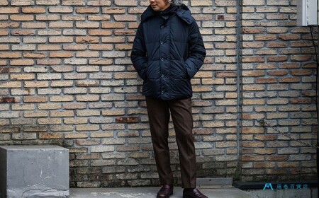 【Lサイズ】 【藤巻百貨店】 HOKKAIDO DOWN×CENTENA （ネイビー） 北海道ダウンコート L 【2026年12月上旬より順次発送】 ダウン ダウンコート コート ダウンジャケット 北海道 小樽市