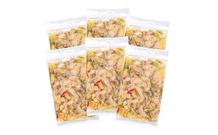 【453】北海道小樽よりお届け！ 小分けパック 白醤油松前漬けセット D0080429